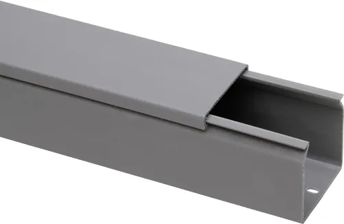 Kabelkanal 2 m, 40 x 40 mm, grau
