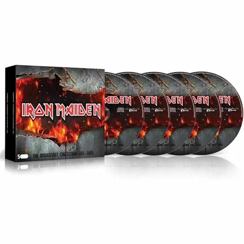 Iron Maiden: The Broadcast Collection 1981-1995 - 5 CDs - Musik Kategorien, erlebe die besten Live-Auftritte von Iron Maiden in dieser einzigartigen 5-CD-Box!