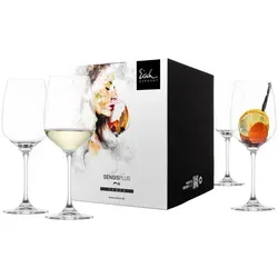 EISCH Superior SensisPlus Chardonnayglas, 420 ml – Elegante Weißweingläser mit SENSISPLUS-Belüftung - Rotweingläser mit SENSISPLUS Aromenpower für vollendeten Chardonnay-Genuss. Edles Kristallglas, spülmaschinengeeignet und im Geschenkkarton – perfekt für Weinliebhaber und besondere Anlässe.