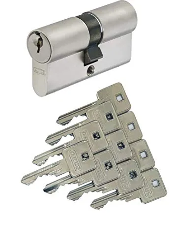 ABUS A93 Doppelzylinder 40/40mm mit 10 Schlüsseln von ABUS