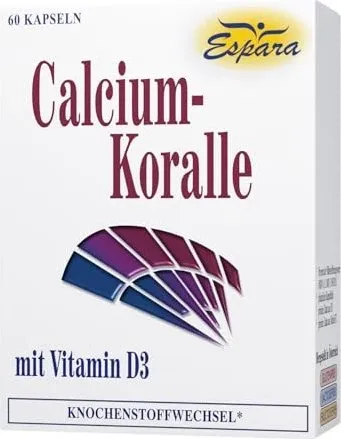 CALCIUM-KORALLE Kapseln 60 St