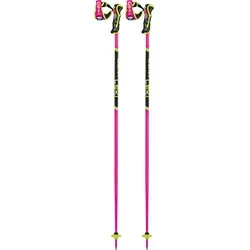 LEKI WCR TBS SL 3D Neonpink-Schwarz-Gelb 120 cm in pink von LEKI