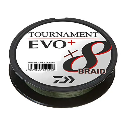 Daiwa Tournament X8 Braid EVO+ 0.18mm 135m DG