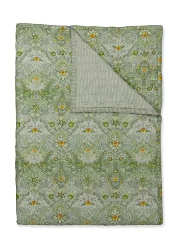 PIP Studio Saluti Piccoli Quilt Grün 180x260 in grün von Pip Studio