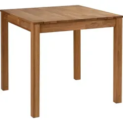 Z2 Esstisch SPEEDY - Massivholz in Eiche, 80x80 cm - Esstisch SPEEDY aus Eiche, geölt und pflegeleicht. Ideal für Familien, bietet Platz für bis zu 6 Personen und überzeugt mit robustem Design.
