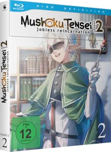 Mushoku Tensei: Jobless Reincarnation - Staffel 2 - Vol.2 - Anime-Serie über Rudeus' Suche nach seiner Mutter im eisigen Norden, mit neuen Freunden und spannenden Abenteuern. Ideal für Anime-Fans!