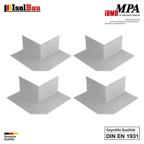 Außenecke 4 Stk. Abdichtung Dichtmanschette Außenbereich Dichtband Flüssigfolie