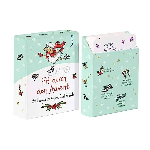 Fit durch den Advent: 24 Übungen für Körper, Geist & Seele - Freizeit, Haus & Garten - Entdecken Sie 24 abwechslungsreiche Übungen, die Körper, Geist und Seele während der Adventszeit stärken und Ihre Fitness fördern.