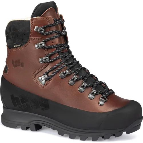 Hanwag Alaska Pro Wide GTX Herren Wanderschuhe - Vielseitige und robuste Gore-Tex Wanderschuhe für Herren, ideal für Bergsteigen und Trekking, erhältlich in verschiedenen Größen.