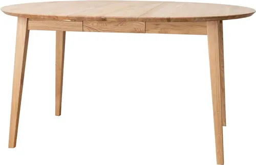 Esstisch Orbetello - Ausziehbarer Küchentisch in Eiche Natur/Braun - Moderner Esstisch Orbetello aus massivem Holz, wahlweise in verschiedenen Farben und Größen. Ideal für stilvolle Essbereiche, bietet viel Platz und lässt sich perfekt kombinieren. Hochwertige Verarbeitung mit einzigartiger Holzmaserung.