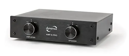 Dynavox AMP-S PRO Lautsprecher Verstärker-Umschalter – 200W