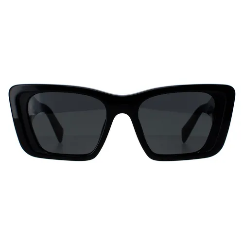Prada PR08YS 1AB5S0 Sonnenbrille - Damen Sonnenbrille in Schwarz mit grauen Gläsern, UV400 Schutz für optimalen Sonnenschutz und stilvolles Design.