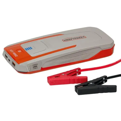 Dino KRAFTPAKET 12V-2500 Mobile Auto Starthilfe Powerbank