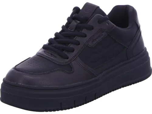 Tamaris Damen Schnürer schwarz 42 - Damen-Sneaker mit herausnehmbarem Fußbett für individuellen Komfort und optimale Fußunterstützung. Ideal für urbane Abenteuer und sportliche Looks.