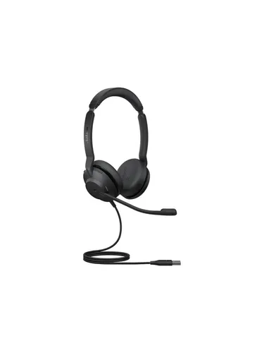 Jabra Evolve2 30 Stereo USB-A MS - Kopfhörer mit Mikrofonarm, zertifiziert für Microsoft Teams, ideal für konzentriertes Arbeiten im Büro oder Home Office.