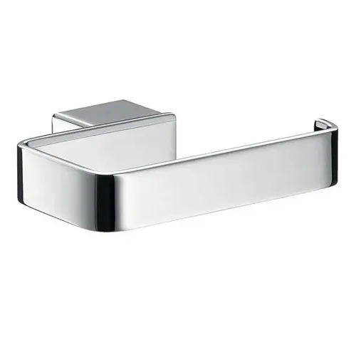 emco Loft WC Papierhalter ohne Deckel – Edelstahl Optik - Toilettenpapierhalter & -lagerung, elegantes Design in Edelstahl-Optik, ideal für moderne Badezimmer und leicht zu reinigen.