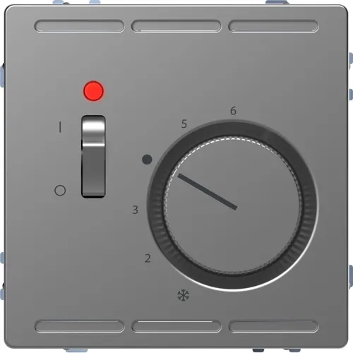 Merten Raumtemperaturregler 24V mit Schalter