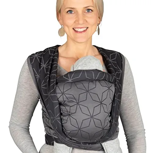 Hoppediz Baby-Tragetuch Malmö stone, 5,40 m