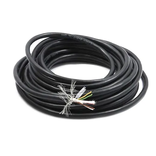 LiYCY Steuerleitung geschirmt, 2x2x0,06mm², schwarz, 5m