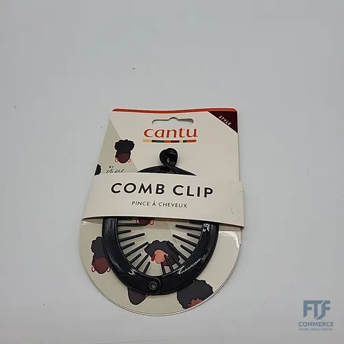 Cantu Dicke Haarspange mit extra Griffigkeit - Haarspange mit hervorragender Griffigkeit für sicheren Halt, ideal für alle Haartypen und -stile.