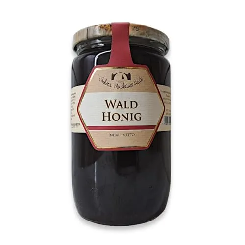 Waldhonig 1000g / 1kg kräftig aromatischer Bienenhonig 100% naturbelassenene Premium Imkerqualität