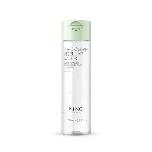KIKO Milano Pure Clean Micellar Water, Mizellen-Reinigungswasser Für Normale Bis Mischhaut