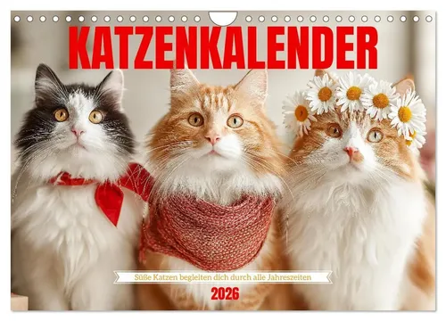Mb Fotografie Katzenkalender 2025 von CALVENDO