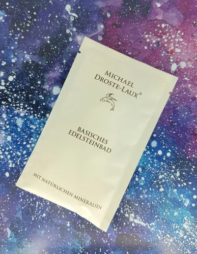 Basisches Edelsteinbad Probe, bis pH-Wert 9,5, Körper Basenbad Droste-Laux 60 g