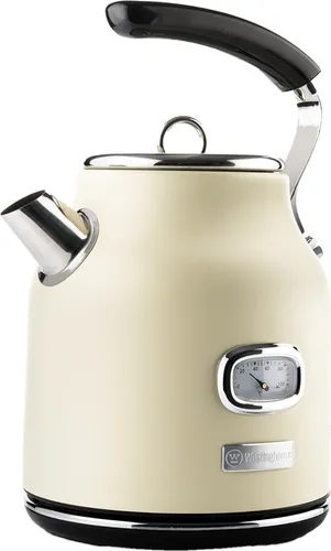 Westinghouse Retro Wasserkocher (1.70 l) WKWK148WH - Wasserkocher im Retro-Design mit 1,70 l Fassungsvermögen, schnelles Erhitzen und stilvoller Look für jede Küche.
