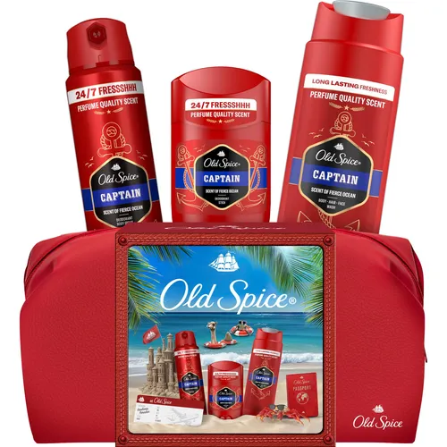Old Spice Geschenkset Kulturtasche Captain