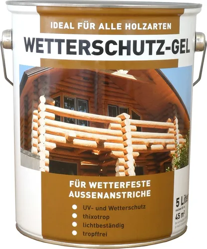 Produktbild Wilckens Wetterschutz-Gel 5 l für Teakholz