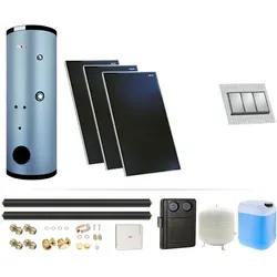 Wolf TopSon F3-1 Solaranlage 6,9 m² mit 400 L SEM-2 & SM2-2 Regelung