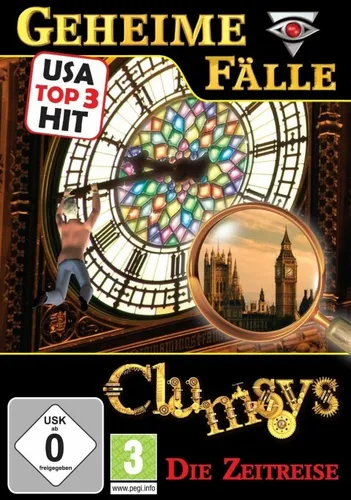 Geheime Fälle: Clumsys - Die Zeitreise PC Neu & OVP