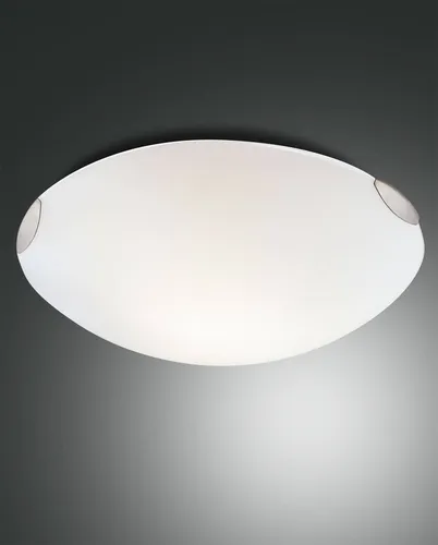 Fabas Luce Deckenleuchte Fox E27 Ø500mm Weiß von Fabas Luce