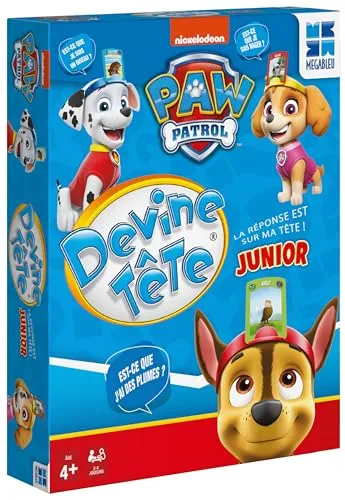 Spin Master Games Kids Game HedbanzJnr Paw Patrol EFR