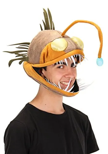 Elope Light-Up Angler Fish Jawesome Hat Standard