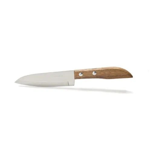 Obstmesser mit Holzgriff 10cm Klinge STAHL Thailand KIWI Messer No. 503