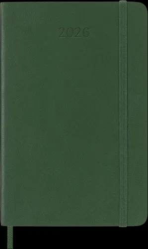 Moleskine 12 Monate Wochen Notizkalender 2026, Pocket/A6, 1 Wo = 1 Seite,...