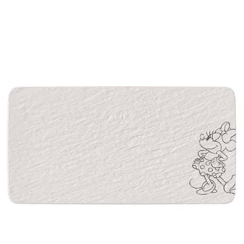 Villeroy & Boch Servierplatte Manufacture Rock Mickey Mouse in weiß von Villeroy & Boch