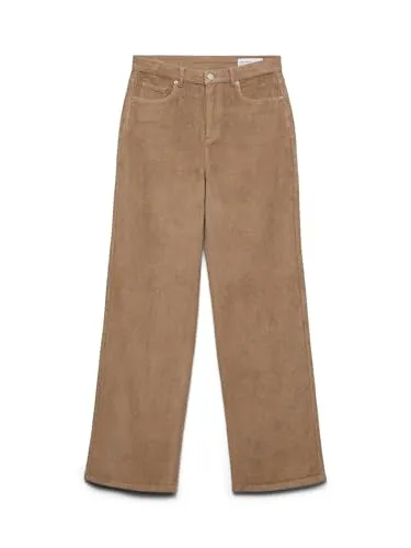Vero Moda Cordhose VMTESSA HR WIDE CORDUROY PANTS GA NOOS