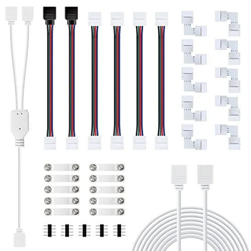 Produktbild LED Strip Verbinder Set für 10mm 4 Polig RGB 5050