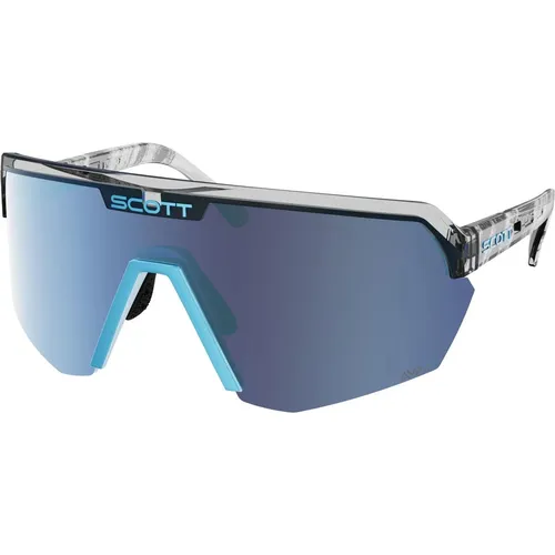 Scott Sport Shield Sonnenbrille schwarz/neon blau von Scott