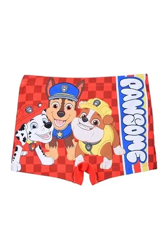 Paw Patrol Kinder Badeanzug, rot, 3 Jahre