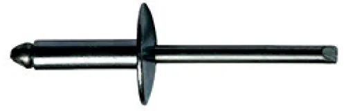 5,0 X 20,0 mm 500 Stück Alu/Stahl Grosskopf (11mm) Blindnieten Dichtnieten Nieten