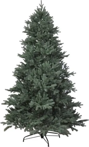 RS Trade HXT 1418 - 180 cm künstlicher Weihnachtsbaum aus 100% PE Spritzguss, naturgetreu und mit Schnellaufbau Klappsystem für stressfreies Dekorieren