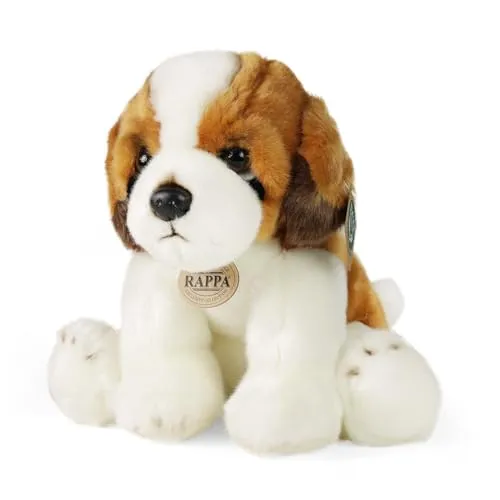 RAPPA Bernhardiner Plüschhund sitzend 26 cm UMWELTFREUNDLICH