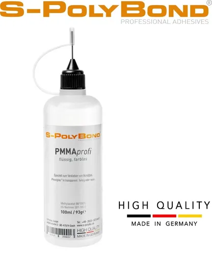 S-PolyBond® Acrylglas, PMMA, Plexiglas® Kleber, Klebstoff, Kaltschweißen 100ml