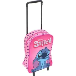 Lilo & Stitch Rucksack Trolley-Rucksack – Für kleine Disney-Fans - Rucksäcke mit fröhlichem Lilo & Stitch Design, wandelbar zwischen Trolley und Rucksack. Ideal für Reisen und Übernachtungen, leicht zu handhaben für Kinder.