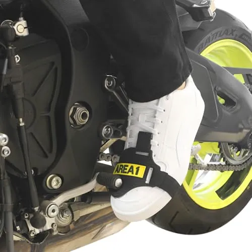 Area1 Schuh Protektor Motorrad Schuh-Schutz Motorradschuhe von Area1