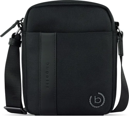 bugatti Nero Shoulder Bag Black - Herren-Schultertaschen, leicht und geräumig – ideal für den täglichen Gebrauch und die Aufbewahrung von Wertsachen.